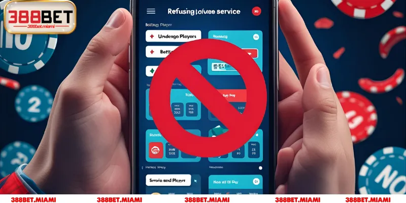 Từ chối cung cấp dịch vụ do người chơi chưa đủ tuổi